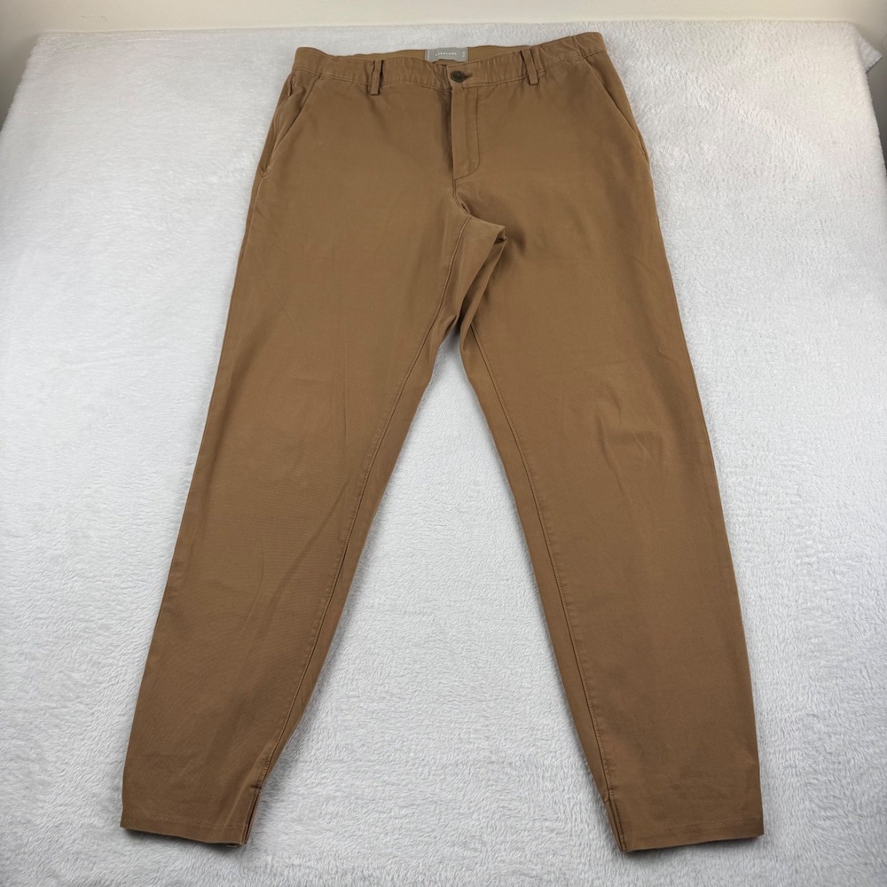Everlane Performance Chino Joggers Mens 34 Brown Stretch Tapered Pants